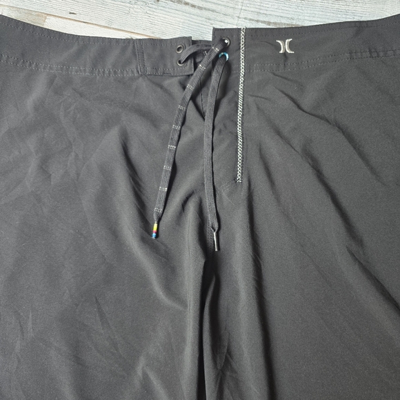 Hurley Phantom Drawstring Board Swim Surf Shorts Black Mens 44 - Picture 4 of 10